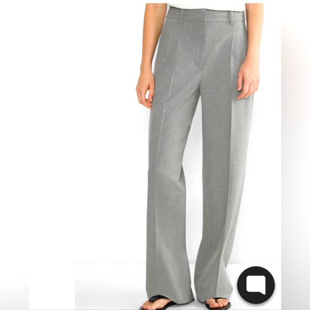 Aritzia babaton grey effortless pants size 4